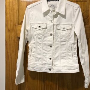 Levi’s White Denim Jacket